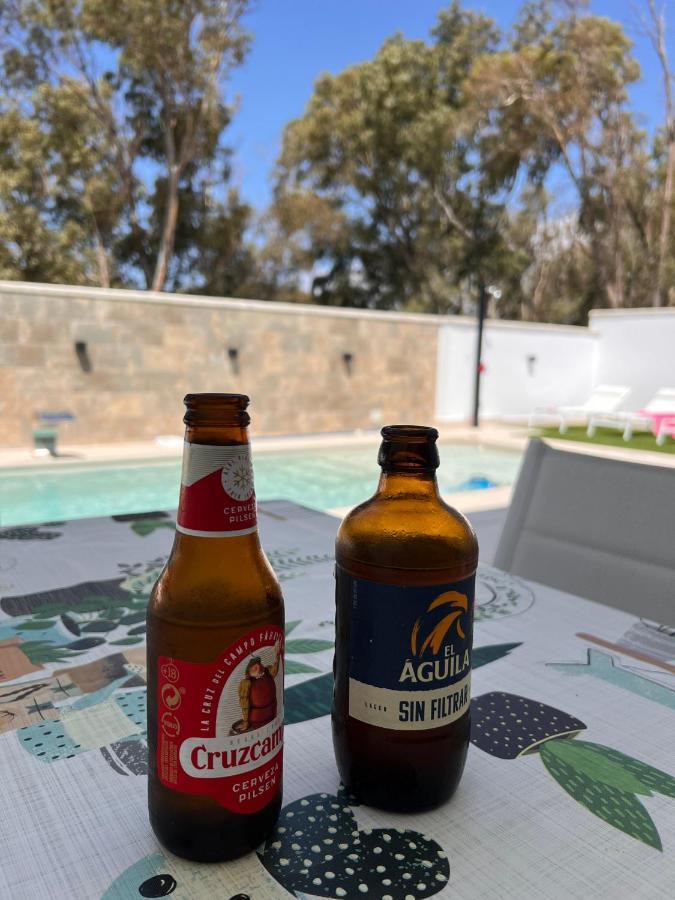 Bambu Sup - Casa Rural En Vejer Con Piscina Privada Вьер де ла Фронтера Экстерьер фото